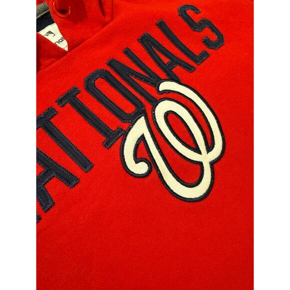 Washington Nationals MLB Fanatics Red Hoodie Baseball Mens Size Medium (39) - Picture 4 of 11